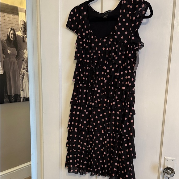 INC International Concepts Dresses & Skirts - NWT INC polka dot ruffle dress
